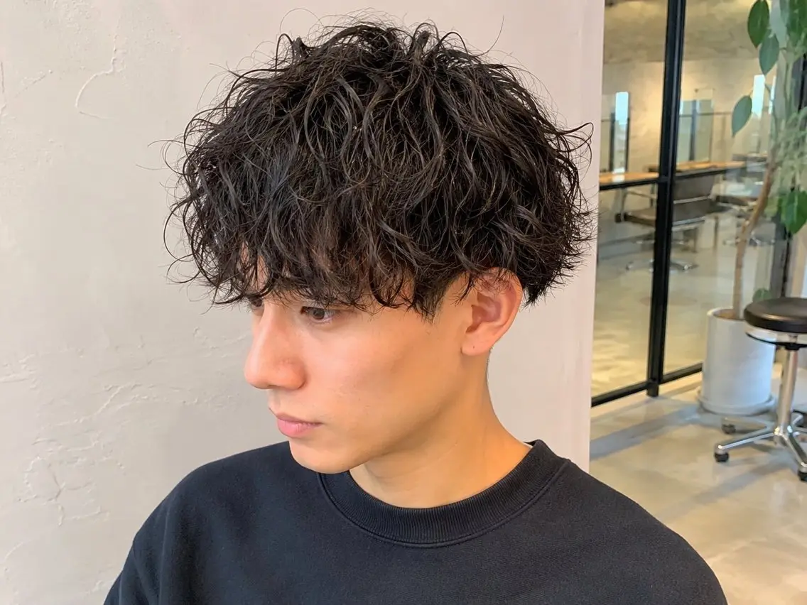 【土日祝 限定】メンズカットパーマ💇‍♂️の写真