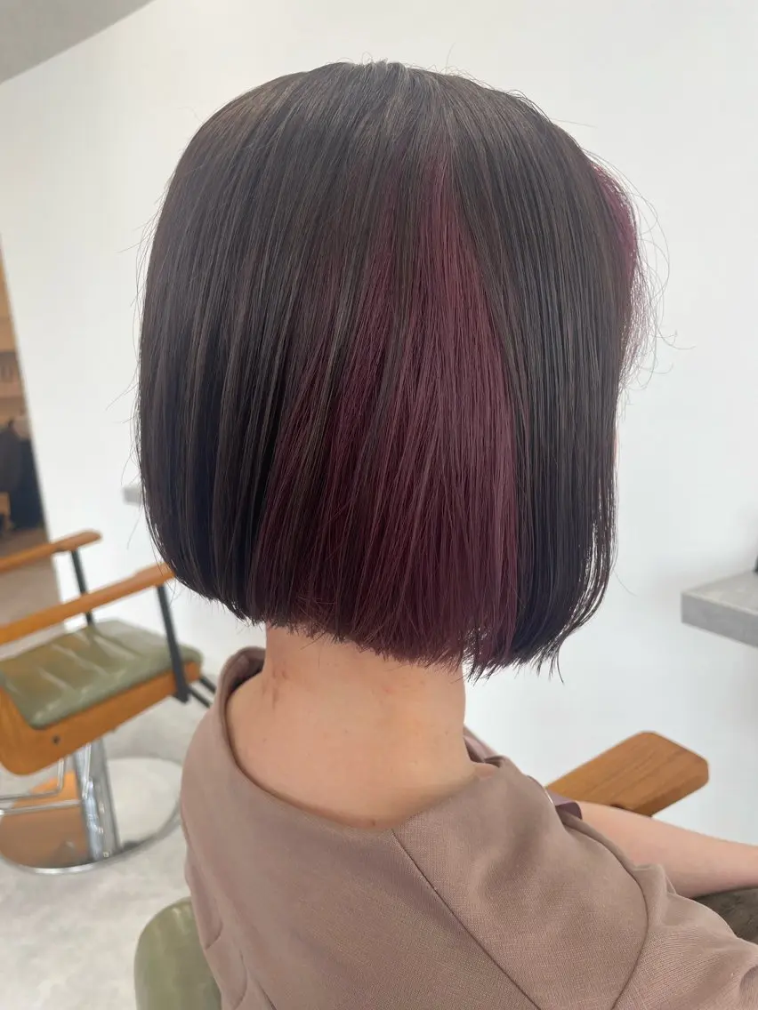 ショート カラー カット ヘアカラー トリートメント 三川 啓英 / 縮毛矯正/髪質改善のヘアスタイル