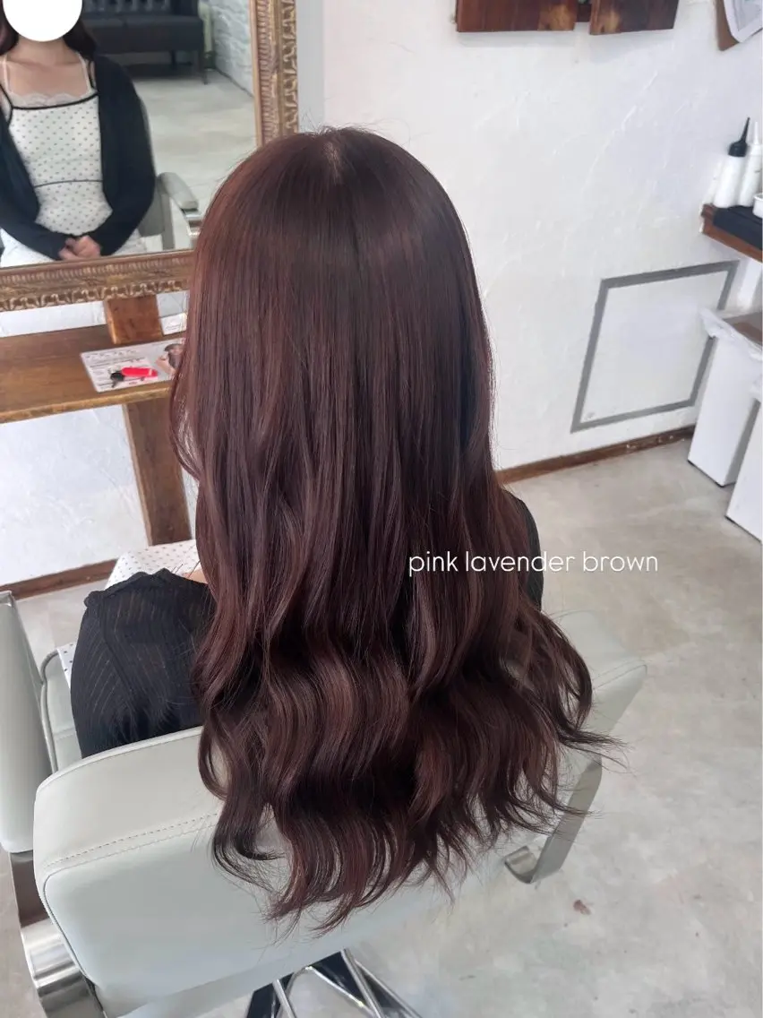 ロング カラー ヘアカラー Frames Yumeのヘアスタイル