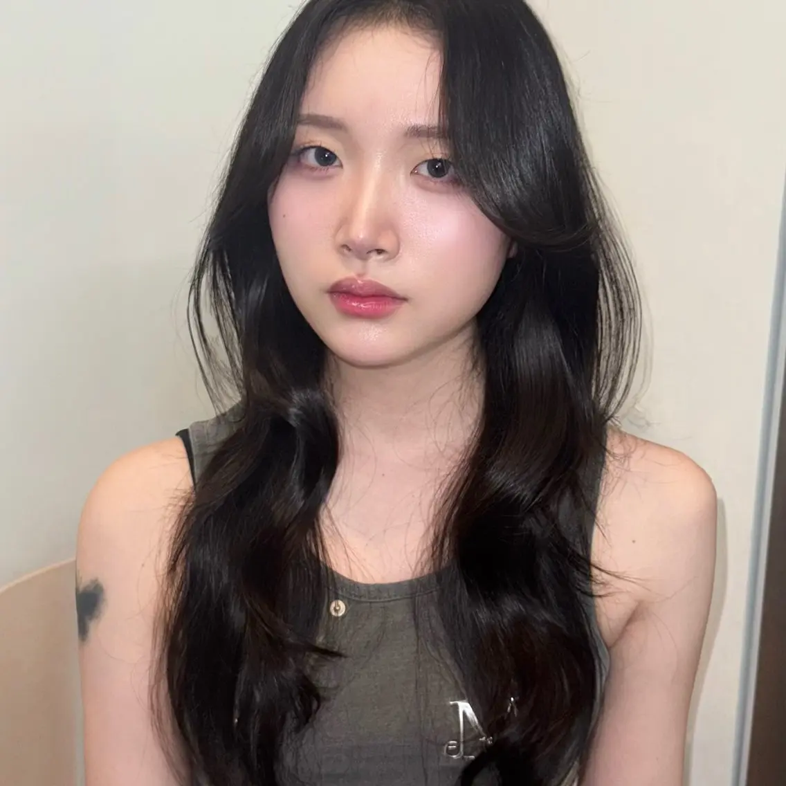 ロング ヘアアレンジ トリートメント 韓国ヘア 🇰🇷 natsukiのヘアスタイル