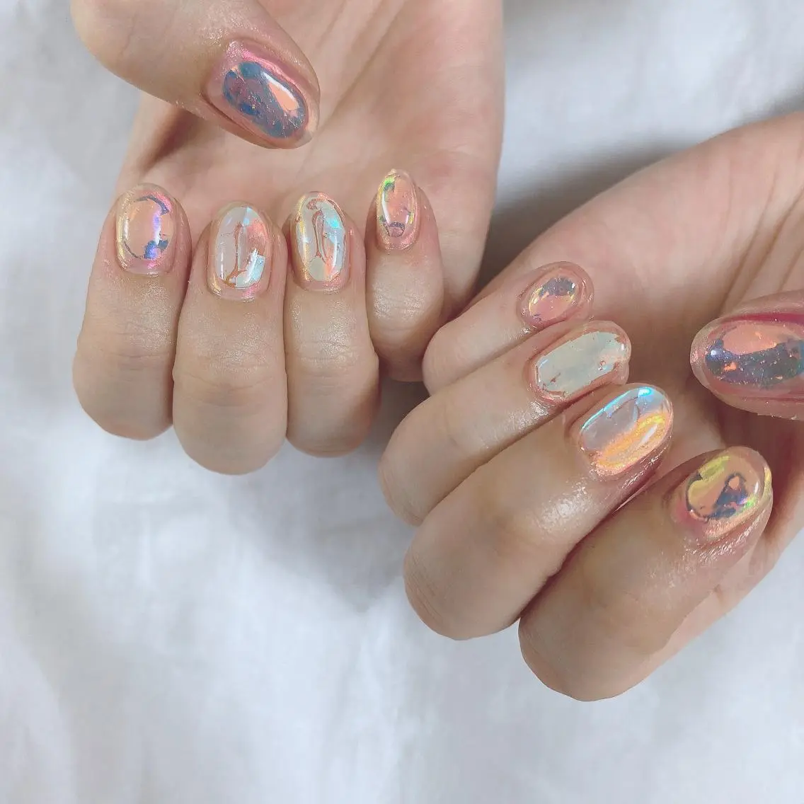 ネイル ミラーネイル SOL NAILのネイルデザイン