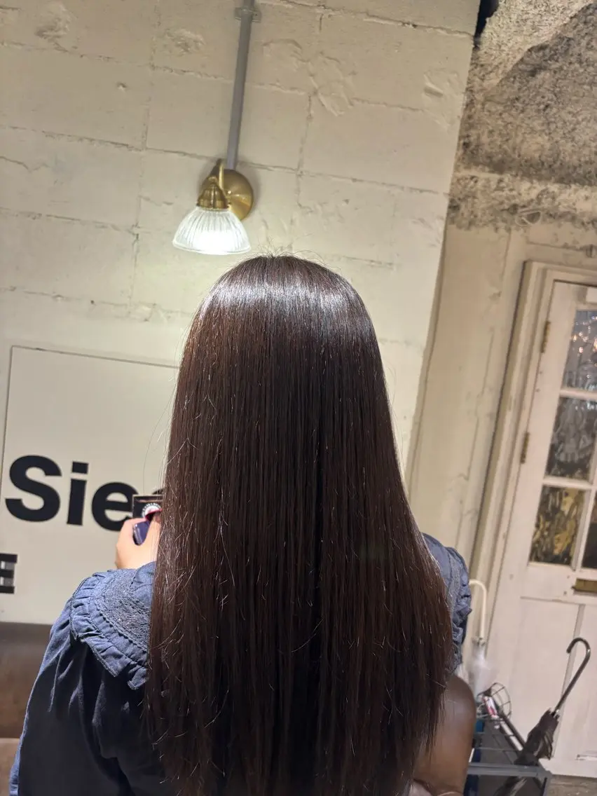 ロング ヘアカラー トリートメント 🧊透明感カラー🧊 takuma🧊のヘアスタイル