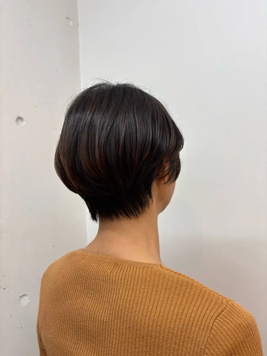 ショート カット みぞぐち じゅりのヘアスタイル