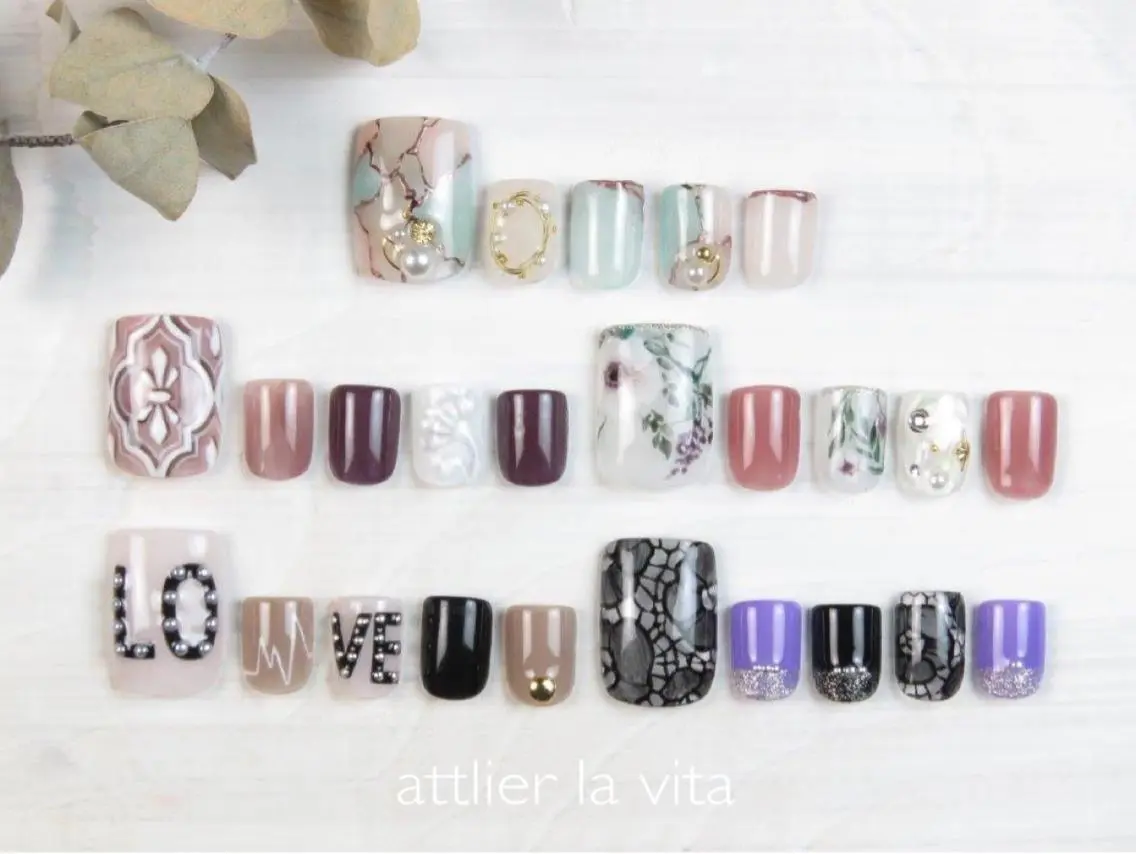 ネイル フットネイル lavita. mimuraのネイルデザイン