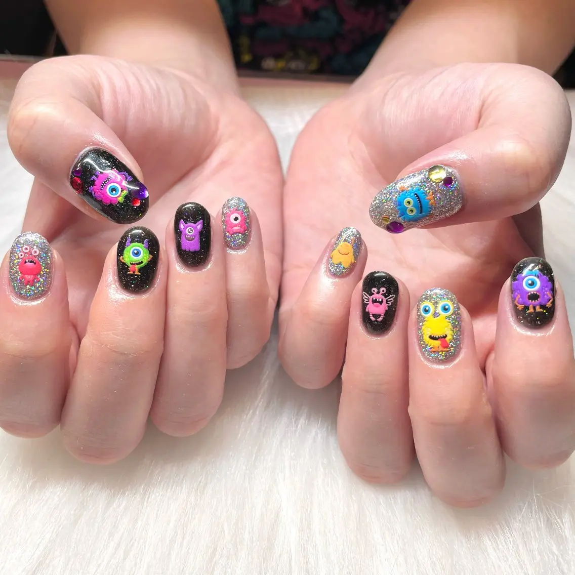 ネイル 持ち込み ハンドネイル Nail ヌシん家 AKANEのネイルデザイン