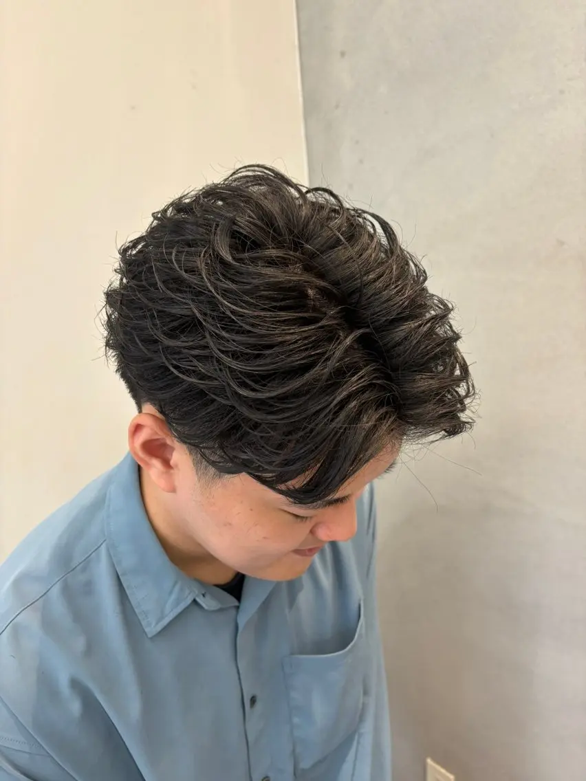 ショート メンズ カット 中島 耀一朗のヘアスタイル