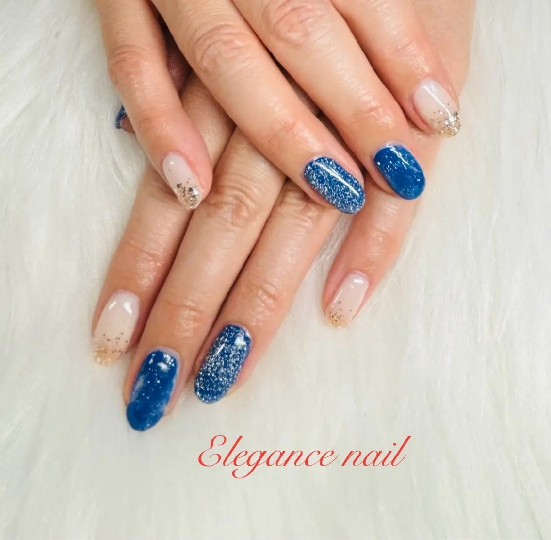 ネイル シンプルネイル Elegance Nail本厚木店舗のネイルデザイン