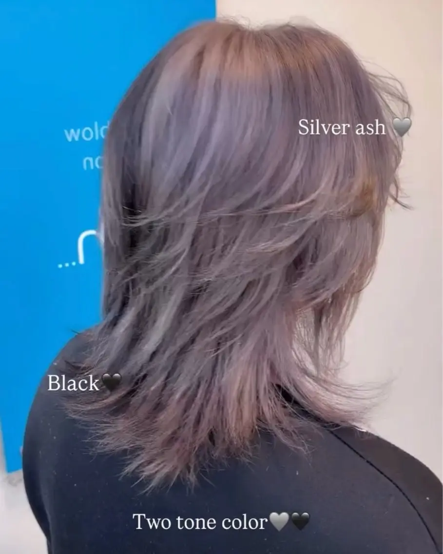 ショート カラー メンズ ヘアカラー ハイトーン、カラー 特化⟡.·すわ☁️のヘアスタイル