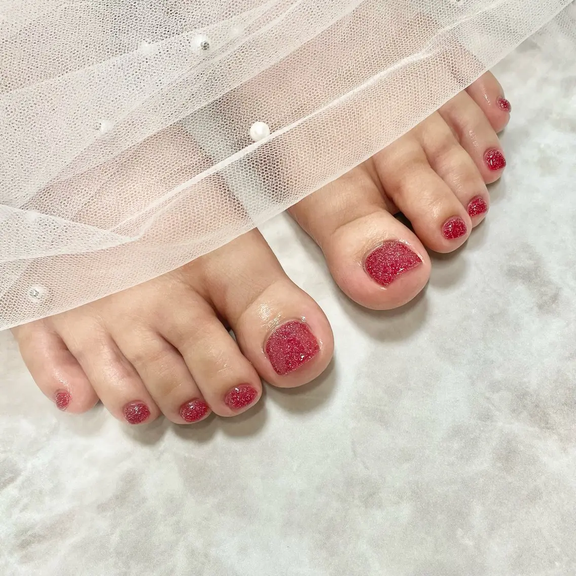 ネイル フラッシュネイル フットネイル K NAILのネイルデザイン