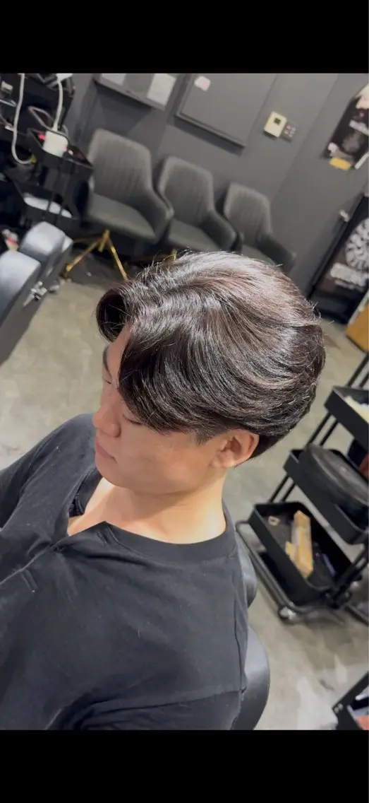 メンズ カット 縮毛矯正 芝本 蓮のヘアスタイル