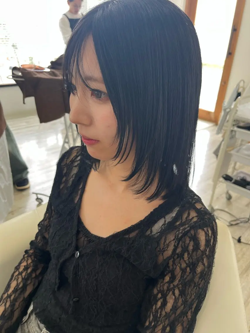 ミディアム 直樹専用髪質改善 東加古川アーティブのヘアスタイル