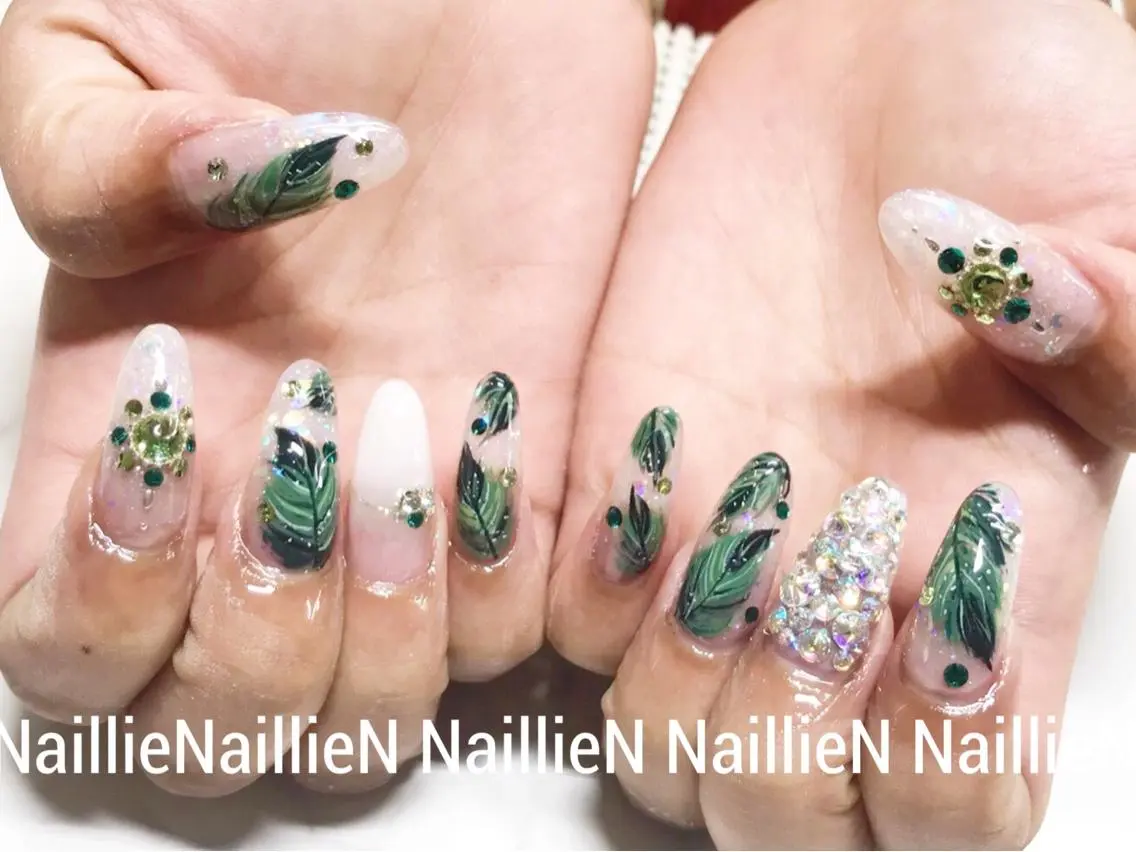 ネイル 持ち込み ハンドネイル Nail lieNのネイルデザイン