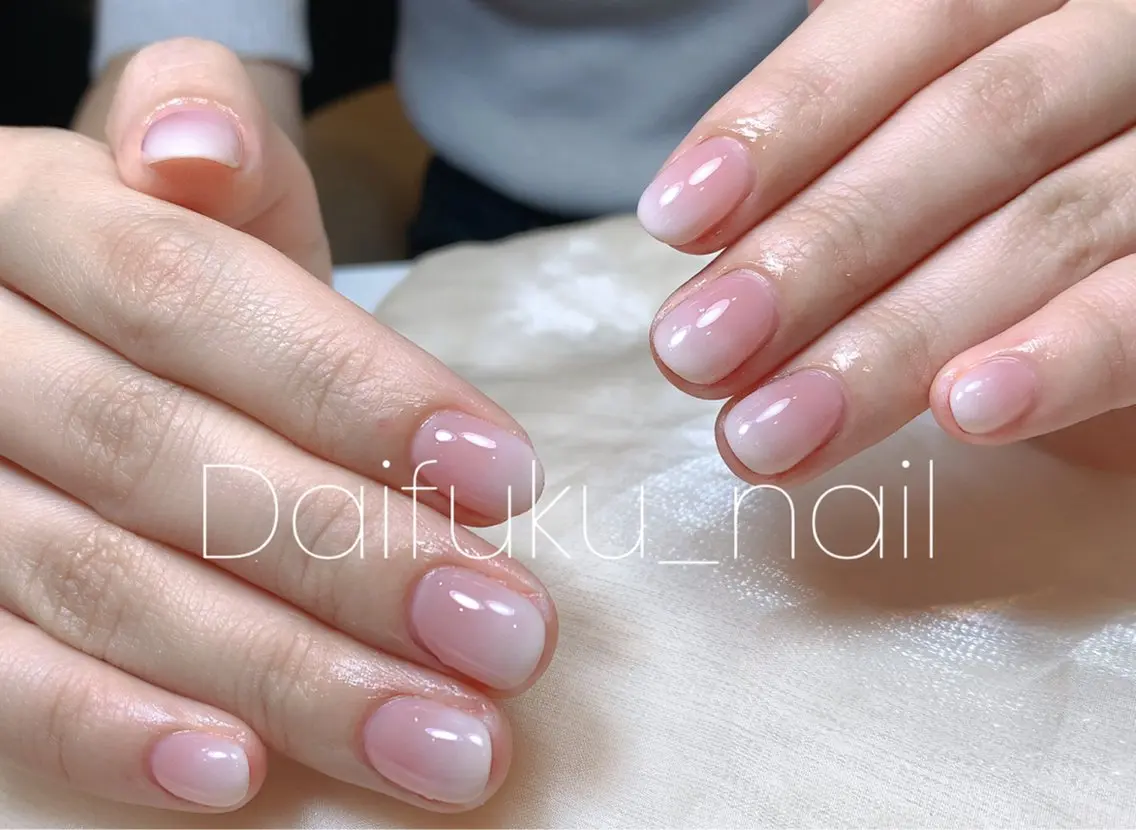 ショート ハンドネイル Daifuku nailsのネイルデザイン