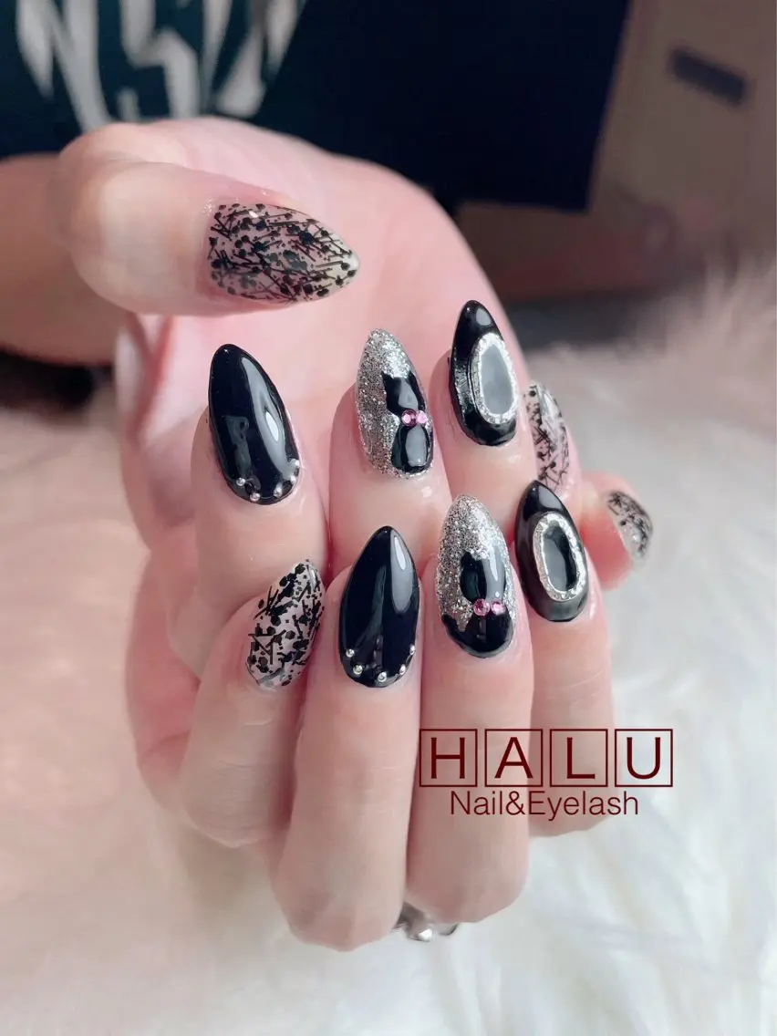 ネイル ハロウィン HALU ハルのネイルデザイン