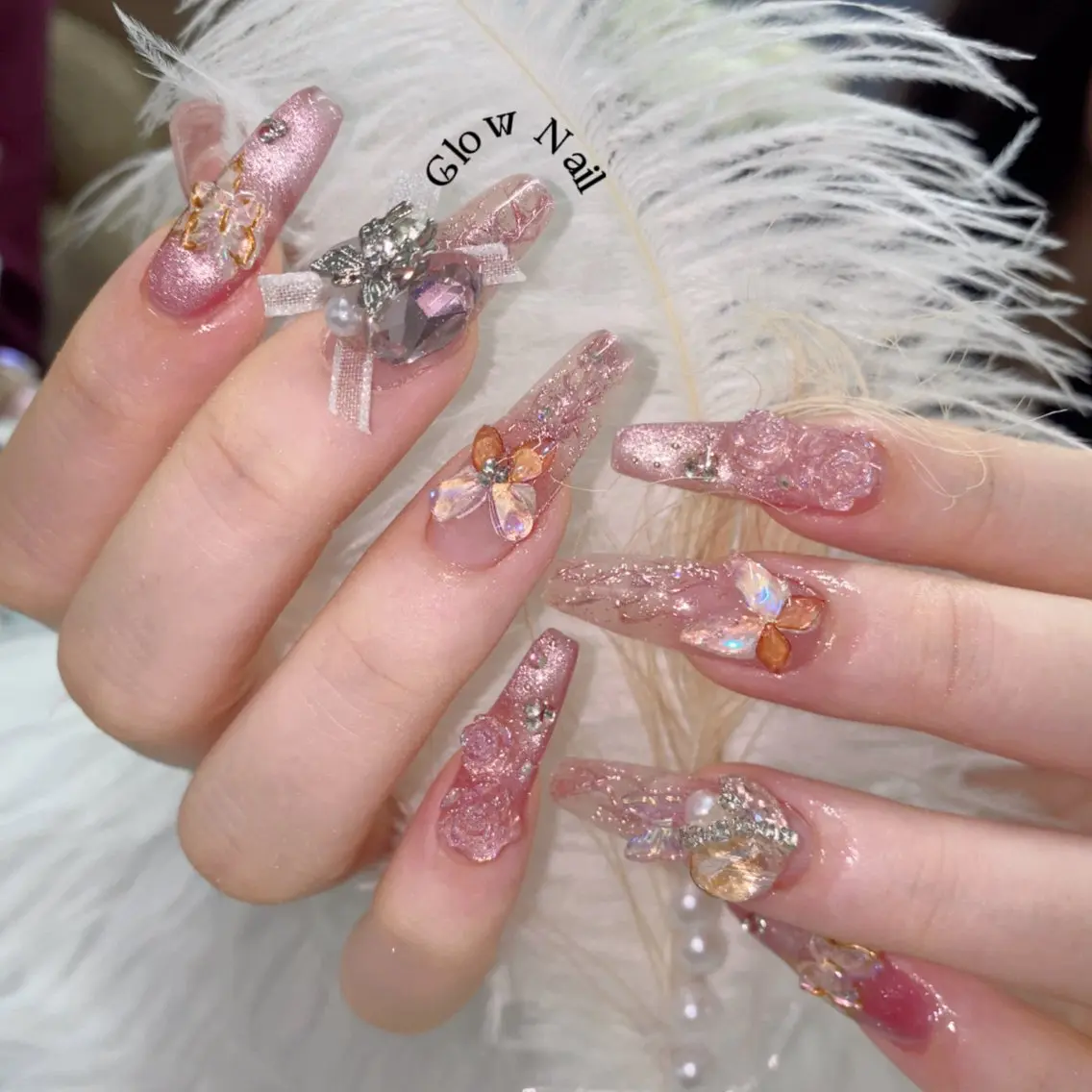 ネイル ハンドネイル Glow Nail スカルプ専門店のネイルデザイン