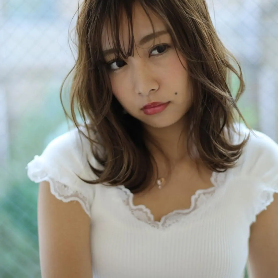 ミディアム カラー 森 啓之のヘアスタイル