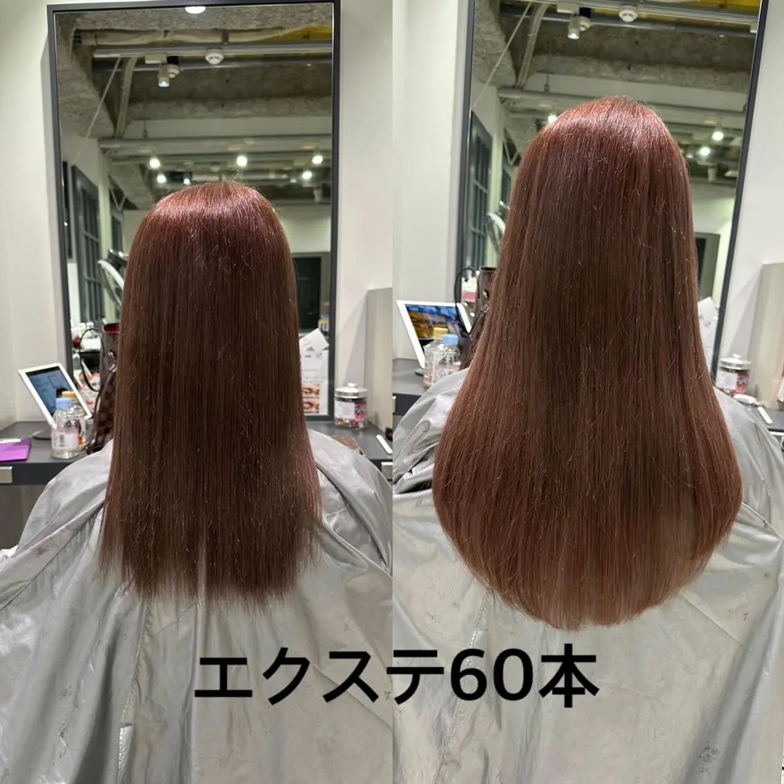 ‼️minimo限定価格‼️🍒人毛100%最高級シールエクステ60本🍒　（エクステのみ）　1本350円の写真