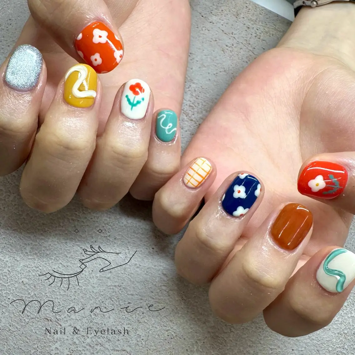 ネイル ハンドネイル Manie Akaneのネイルデザイン