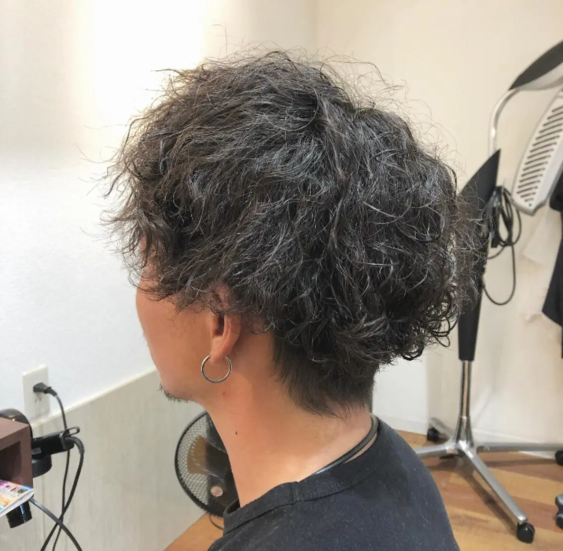 ショート パーマ 谷口ゆめ/縮毛矯正/ 大人女子/眉ワックスのヘアスタイル
