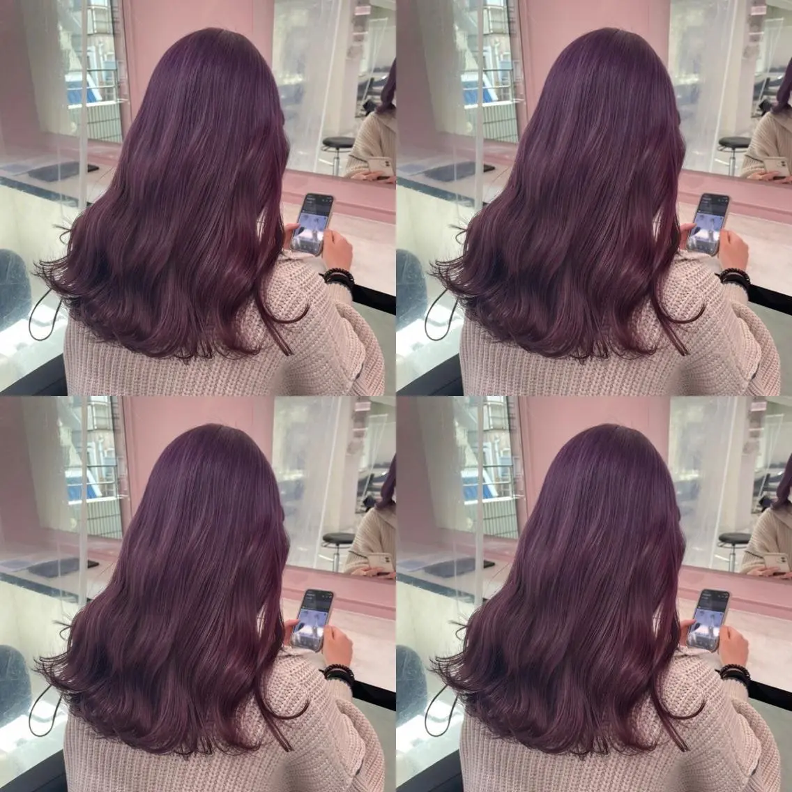 セミロング カラー ブリーチなし透明感 カラー/MISANOのヘアスタイル