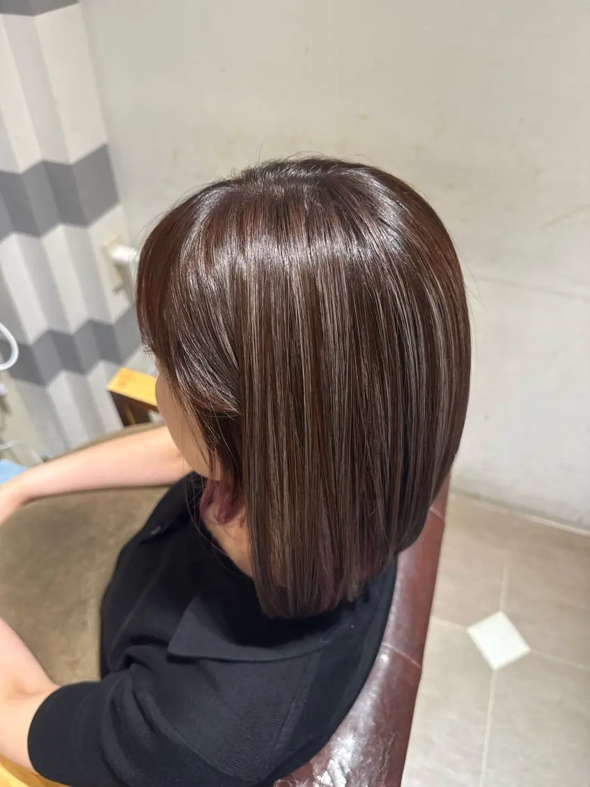 👒【頭皮に優しい】👒オーガニックカラー+echelleトリートメントの写真