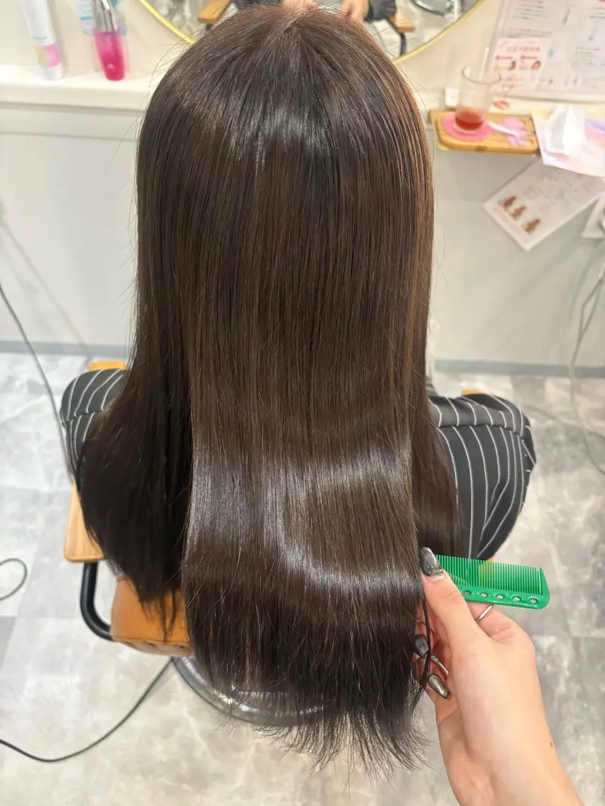 ロング カット コトミ/透明感カラー /似合わせカットのヘアスタイル