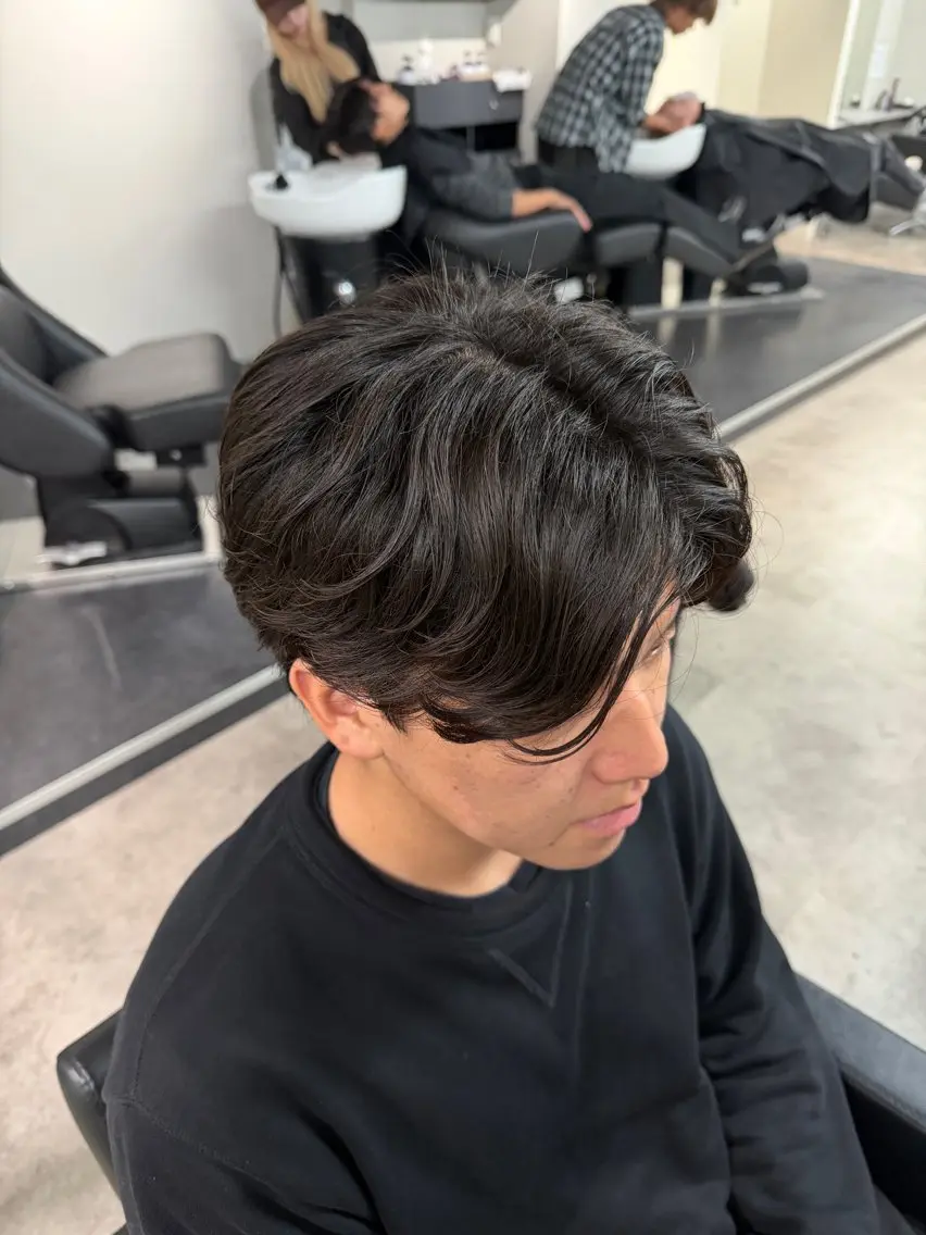パーマ カット パーマ トリートメント シャドウパーマ/立川 メンズ/コタロウのヘアスタイル