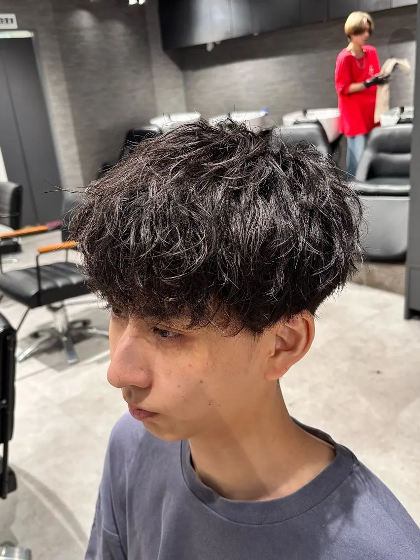 メンズ マッシュ カット メンズ専門店NEXT NEO パーマ特化のヘアスタイル