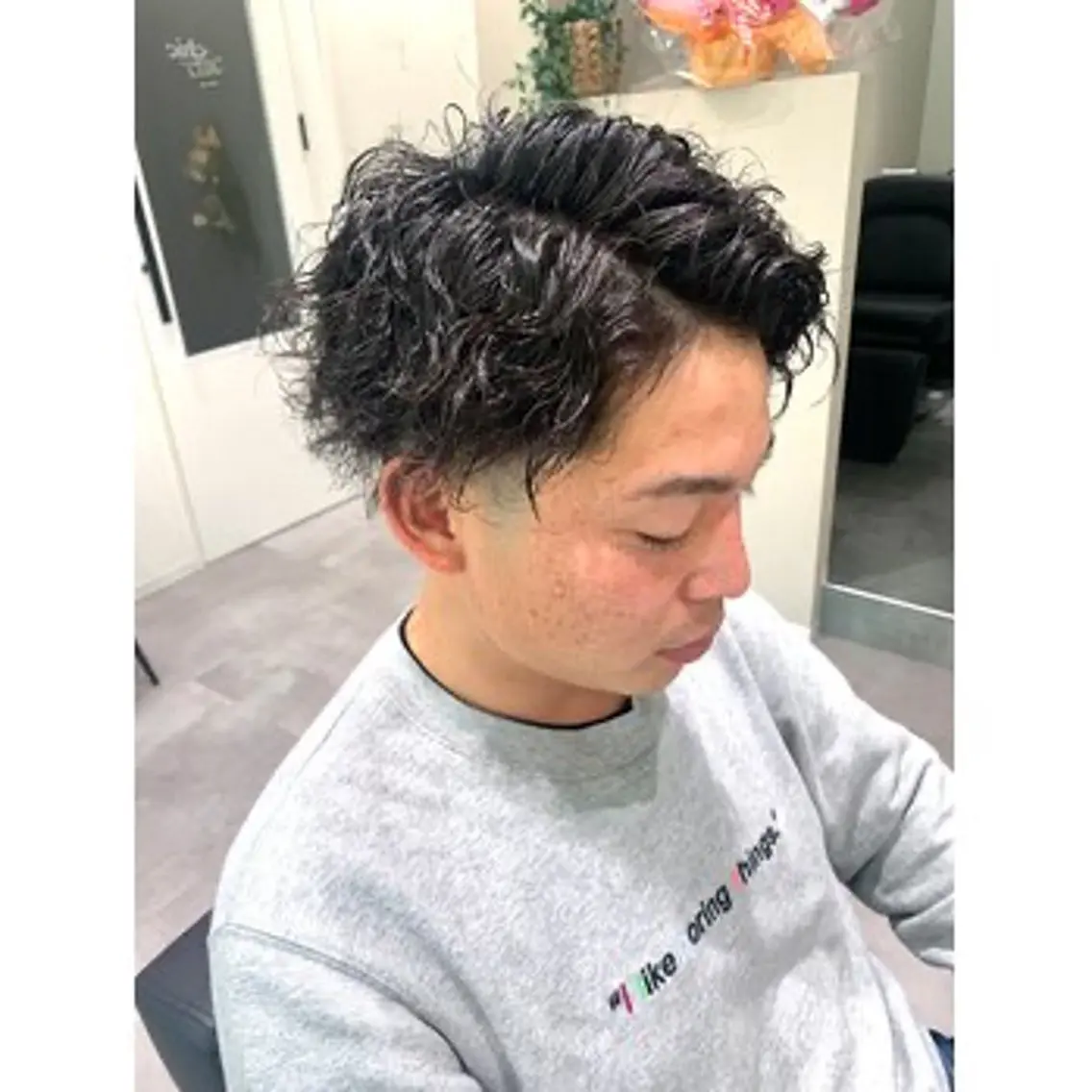 メンズ chicメンズ限定 カットモデル無料‼️のヘアスタイル