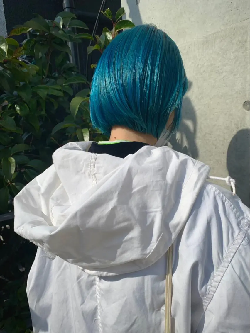 【新規ダブルカラー】ケアブリーチ＋ケアカラー＋カット＋3ステップトリートメント［インナーカラーも可］の写真