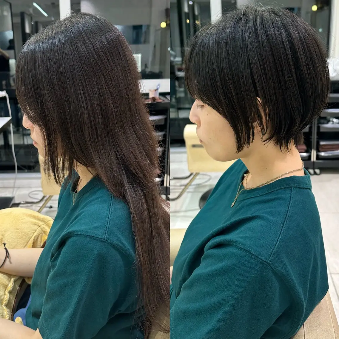ショート レイヤー/ショート/ 山見陽のヘアスタイル