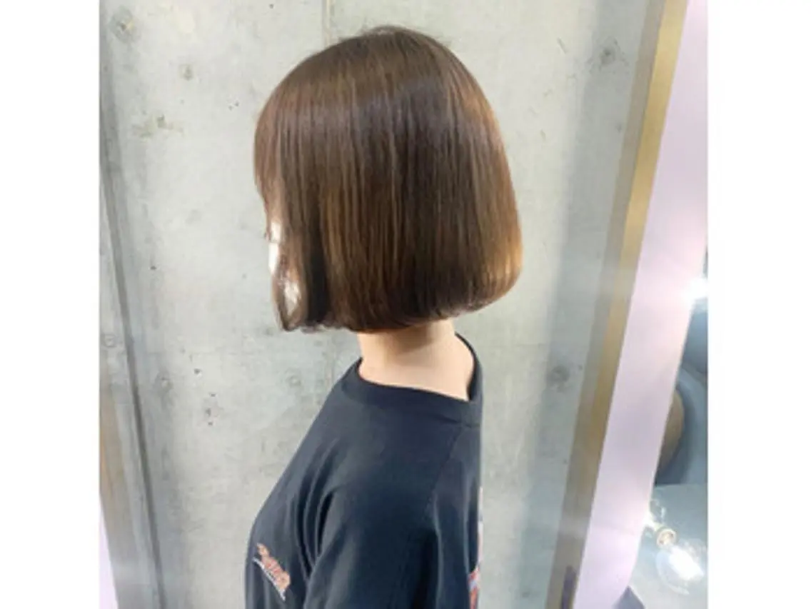 ショート ヘアカラー 髪質改善/艶髪 ミトモリシュウトのヘアスタイル