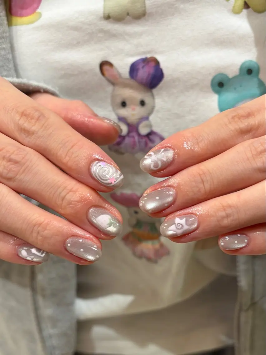 ネイル ハンドネイル sayuri ໒꒱のネイルデザイン