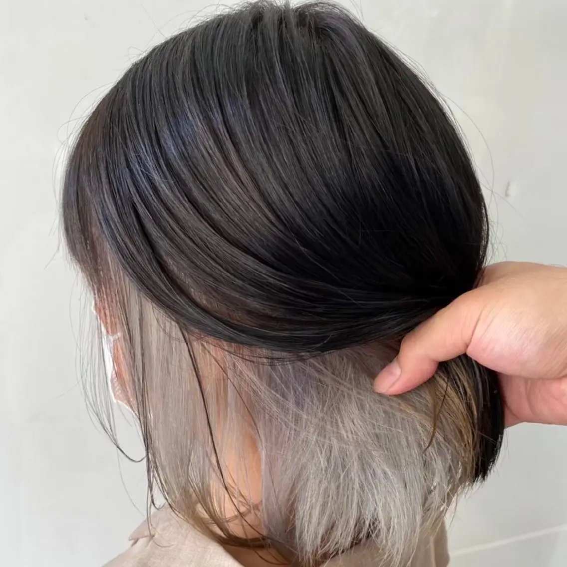カラー ミディアム 縮毛矯正/ワンカラー モデル募集🫧羽夏のヘアスタイル