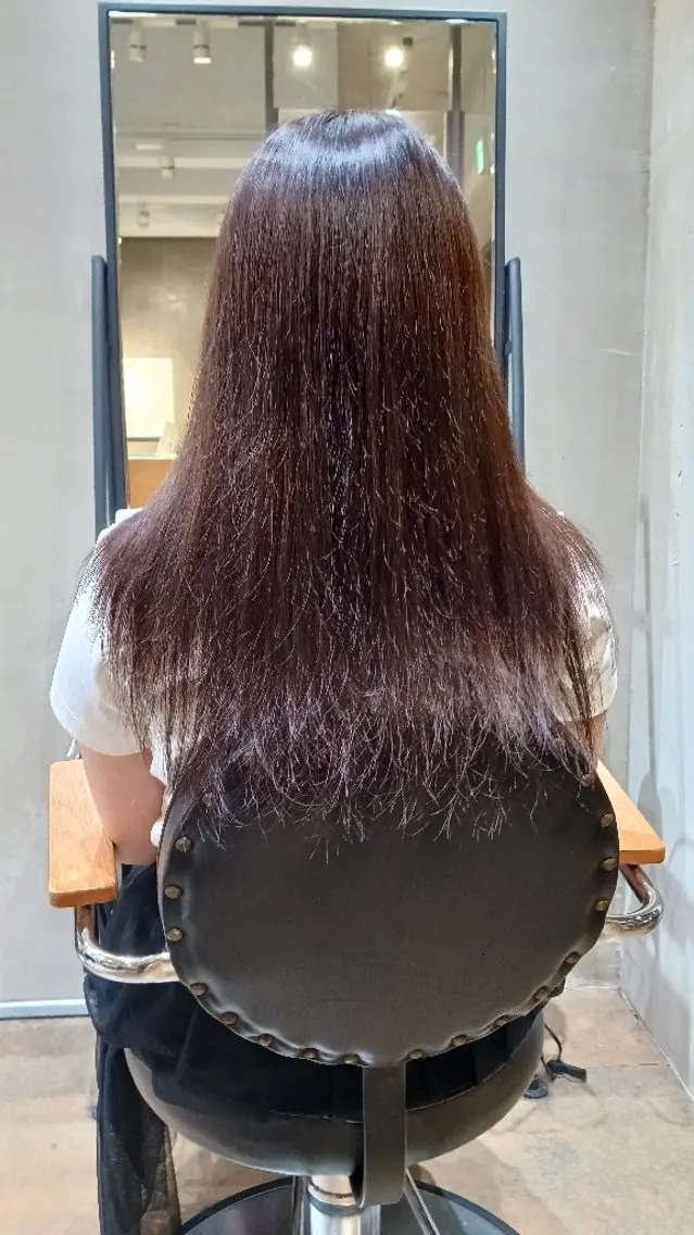 カラー ヘアカラー 長島 想芽のヘアスタイル