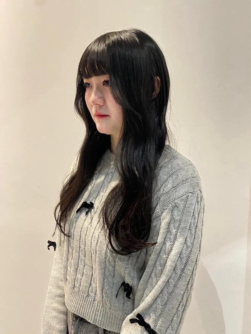 ロング カラー カット ヘアカラー トリートメント mai / linoah˚✧のヘアスタイル