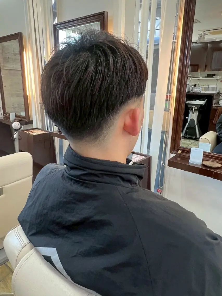 ショート メンズ 古橋 瑞希のヘアスタイル