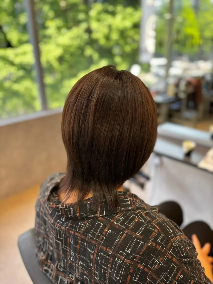 ショート くびれヘア カット 🧡チサト/仙台/ ボブ/パーマ🧡のヘアスタイル