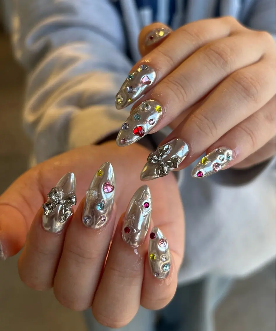 ネイル SEINA_ NAIL🐈‍⬛💗のネイルデザイン