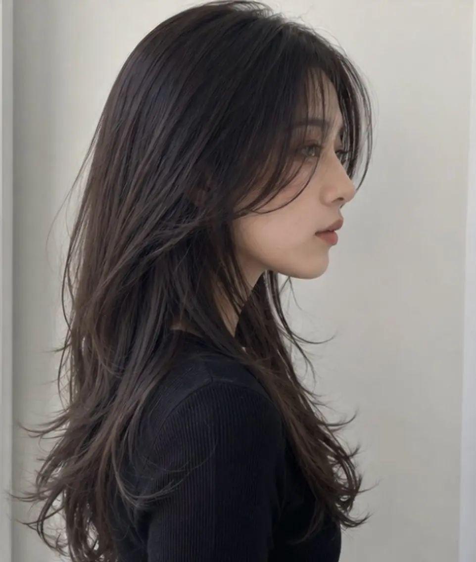 ロング レイヤー/髪質改善 鵜澤剛のヘアスタイル