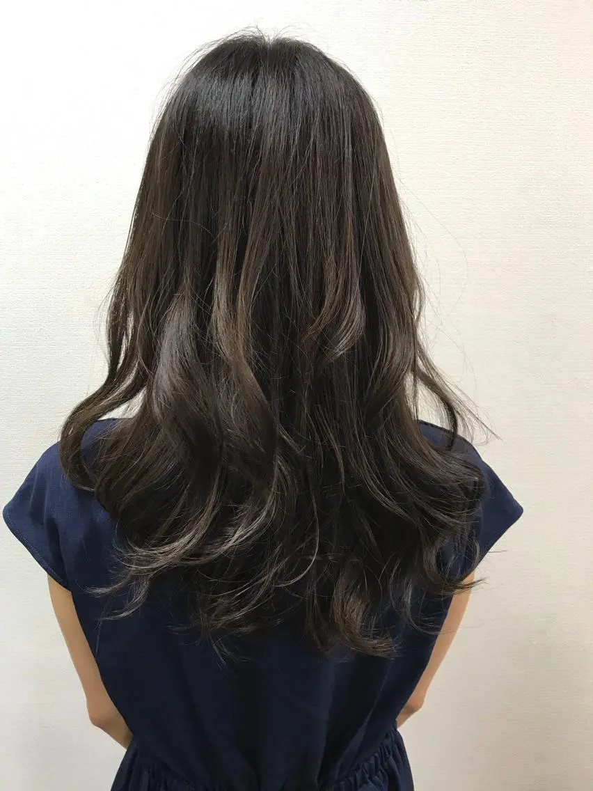 外国人風透明感カラー(THROWカラー) & プレトリートメント&アフタートリートメントの写真