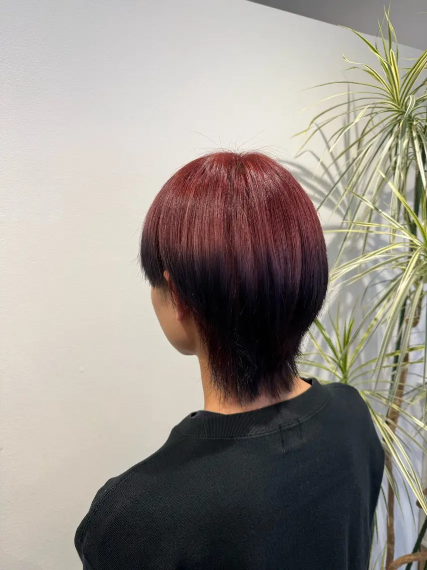 【メンズカット➕カラー】シャンプーブロー、トリートメントサービス付き🫧(ブリーチ追加も可🙆♀️)の写真