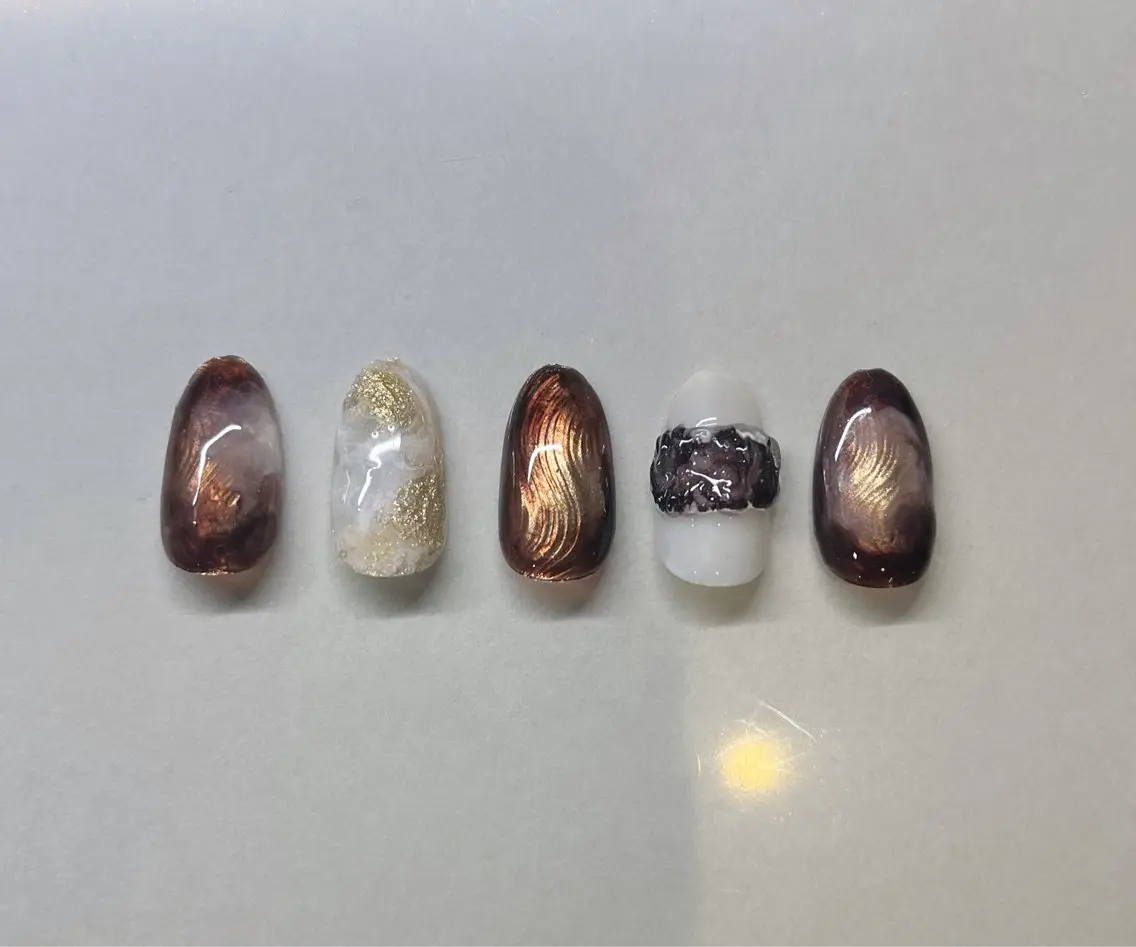 ネイル ニュアンスネイル S. SAYAのネイルデザイン