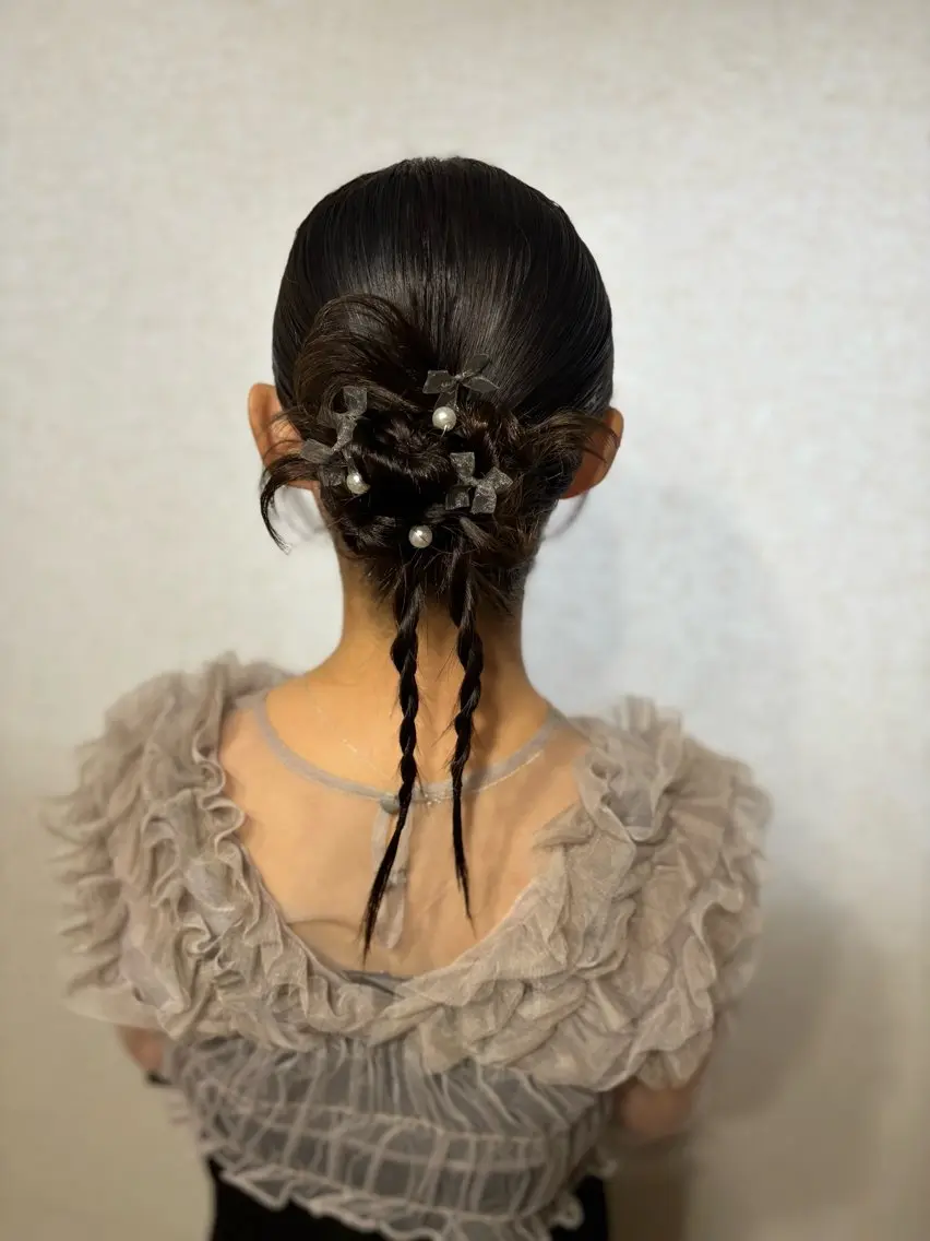 ヘアアレンジ ヘアセット hair salon【クラン】のヘアスタイル