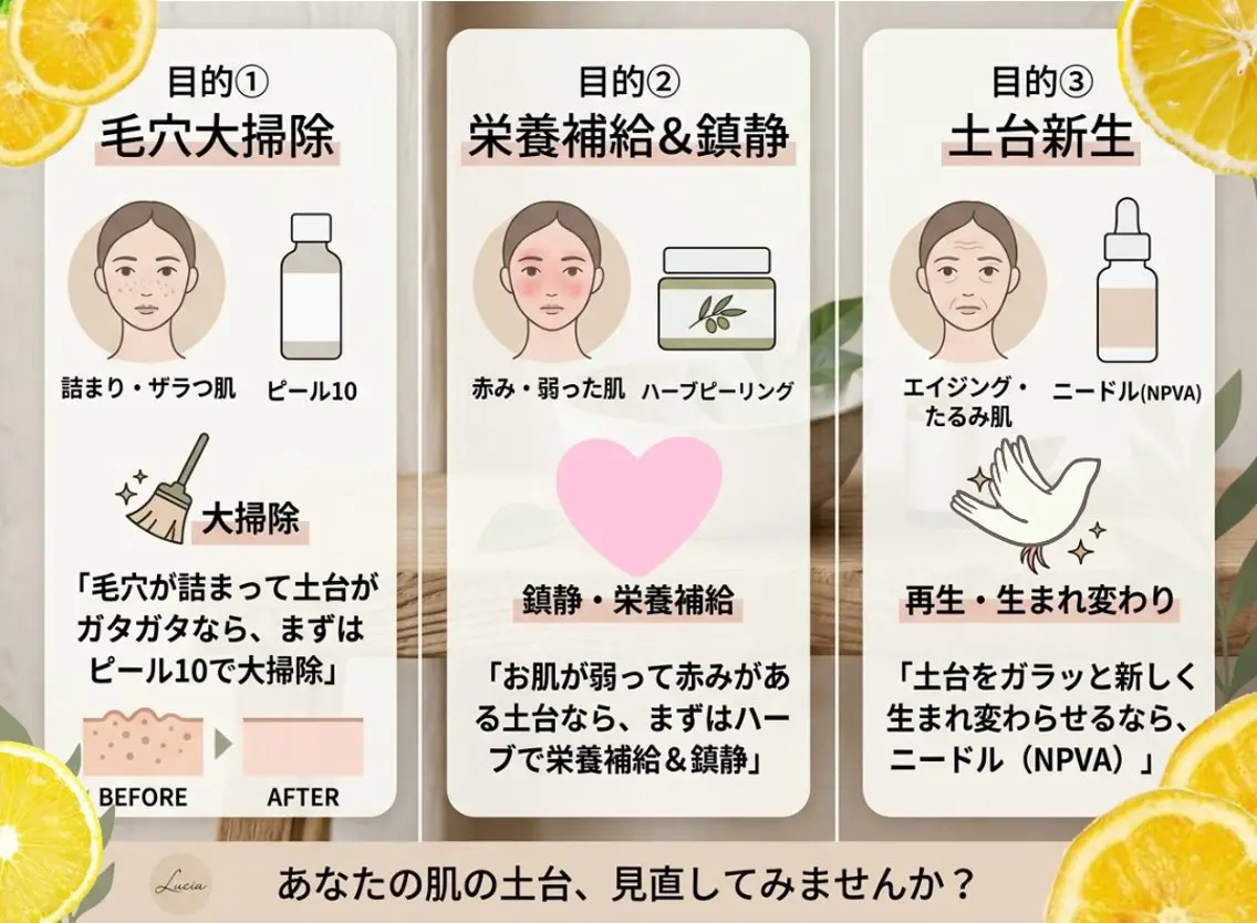 エステ lucia豊明/前後 【肌管理・痩身】⁠のエステ・リラクイメージ