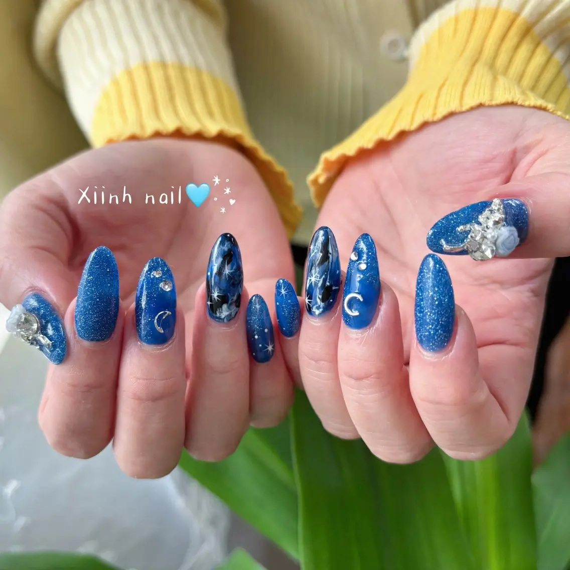 ネイル チークネイル 桜ネイル 長さ出し フットネイル ジェルネイル ハンドネイル XIINH NAIL SALONのネイルデザイン