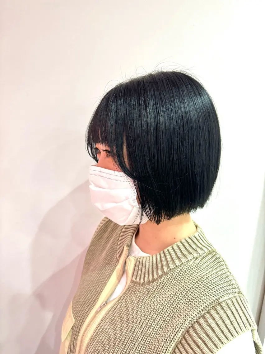 ショート カット ヘアカラー トリートメント 小谷野 真優のヘアスタイル