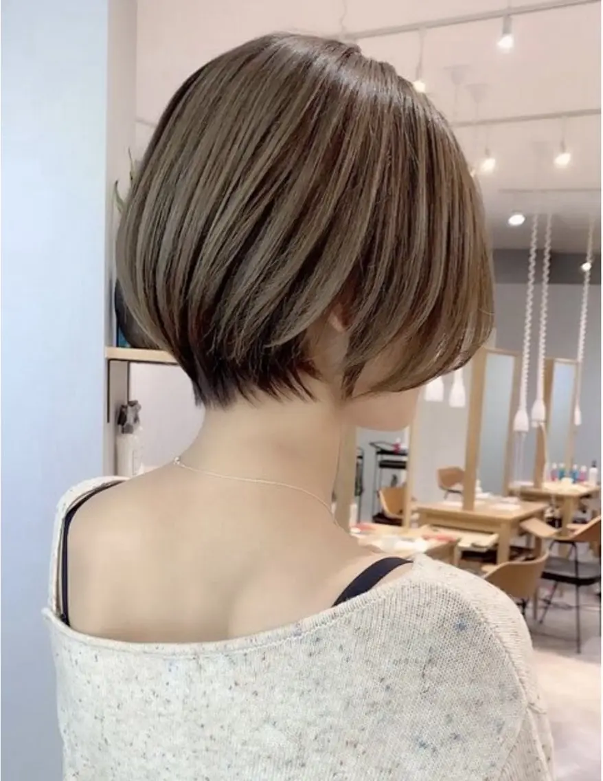 ショート 似合わせショート 森岡俊亮のヘアスタイル