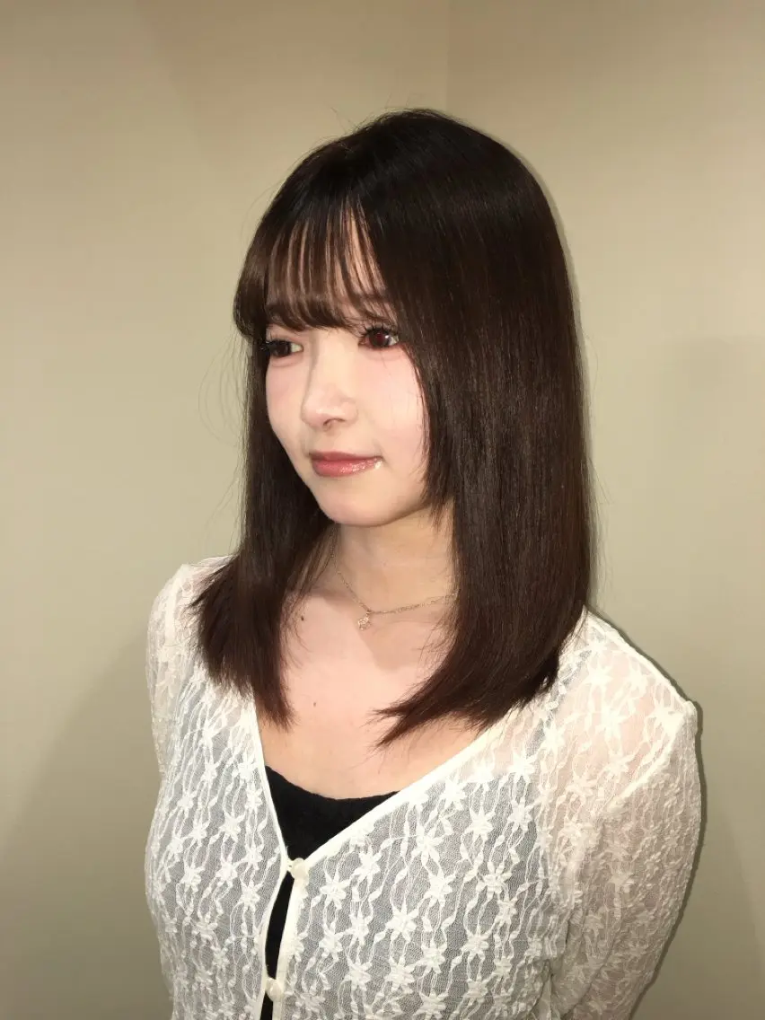 カラー ブラウンカラー ヘアカラー nao /HUIのヘアスタイル