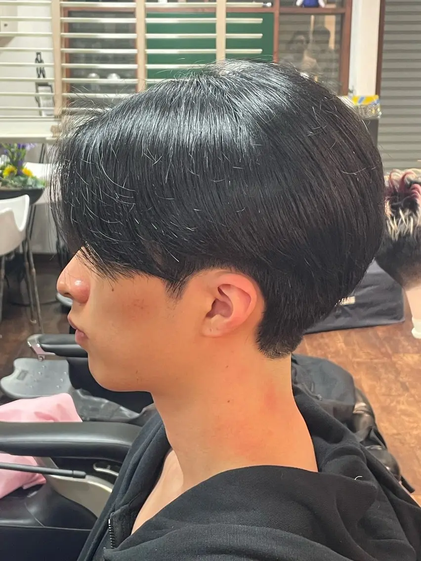 ショート メンズ メンズ韓国風 韓国風ヘア ZANGIRI 根本のヘアスタイル
